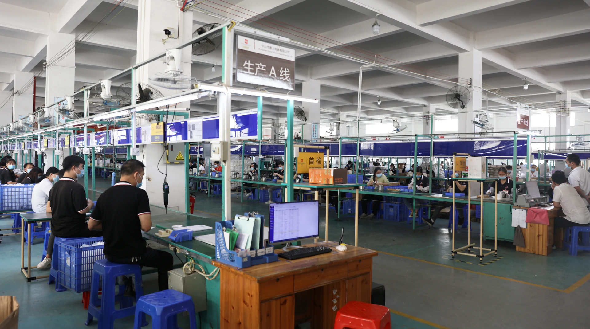 Inside Dedian's assembly workshop