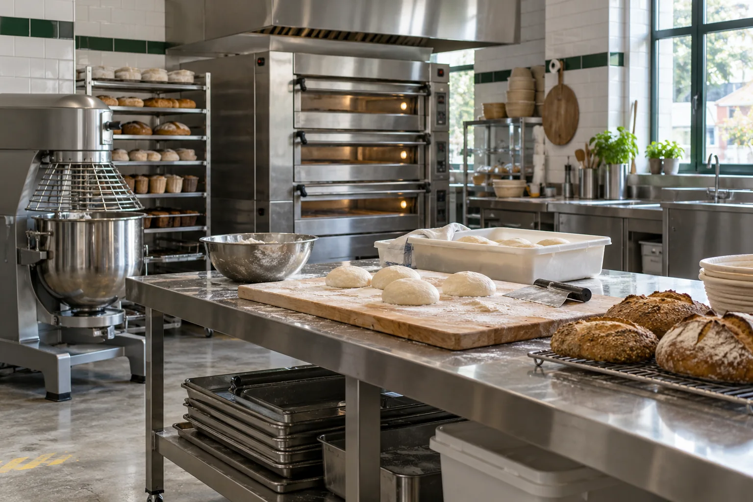 Bakeries & pizza kitchens — Bakery Equipment