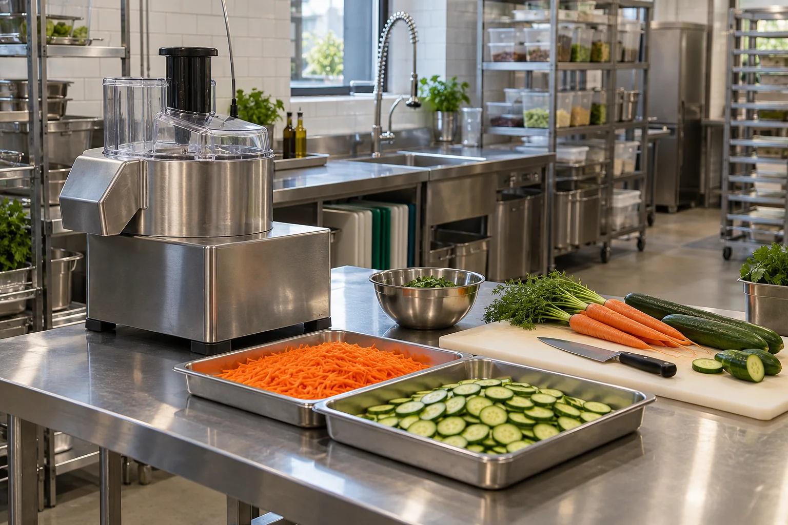 Restaurant prep & central kitchens — Food Preparation Equipment